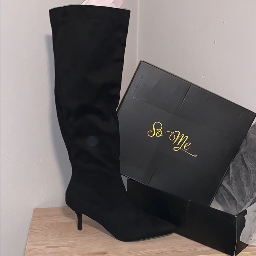 So Me Tall Heeled Boots